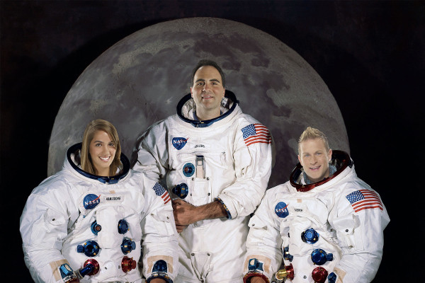 Astronauts Three Person