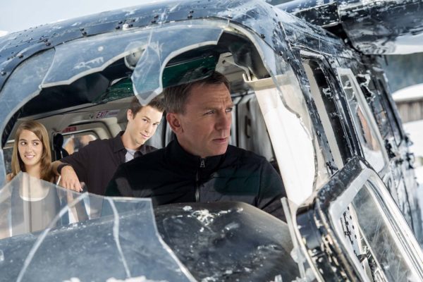 Bond in Damaged Cockpit